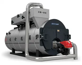 WNS Series Ultra-Low NOx Condensing Integrated FGR Steam Boiler