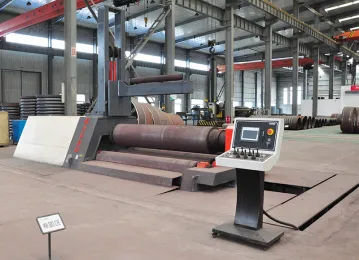 CNC Four-Roller Plate Rolling Machine