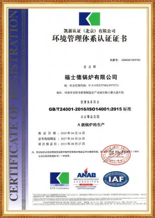 Environmental Management System Certification